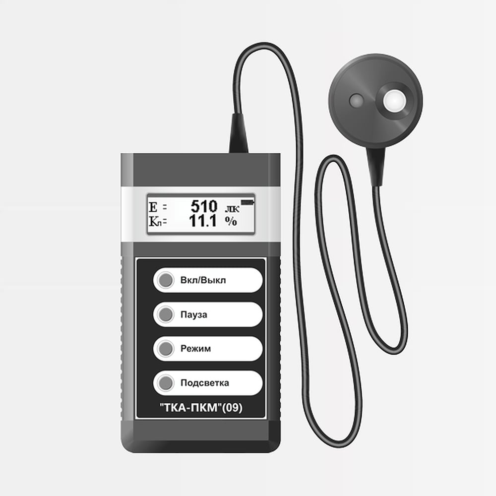 Люксметр-пульсметр-яркомер ТКА-ПКМ (09)