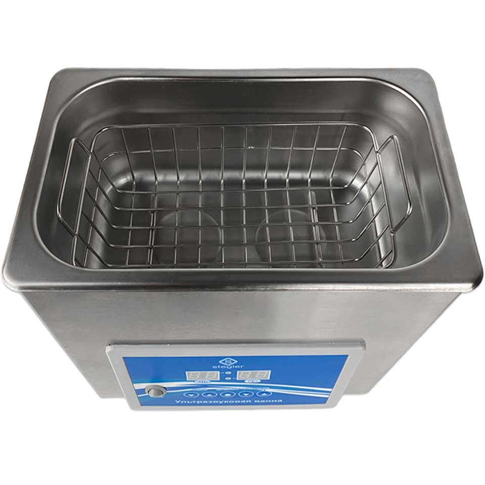 Ультразвуковая ванна (мойка) Stegler 3DT (3 л, 20-80°C, 120W)
